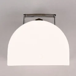 Rico Design Pappkoffer halbrund klein blanko weiß 12x9x6cm
