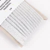 Rico Design Paspelband Glitzer einfarbig silberfarbig 3 Meter