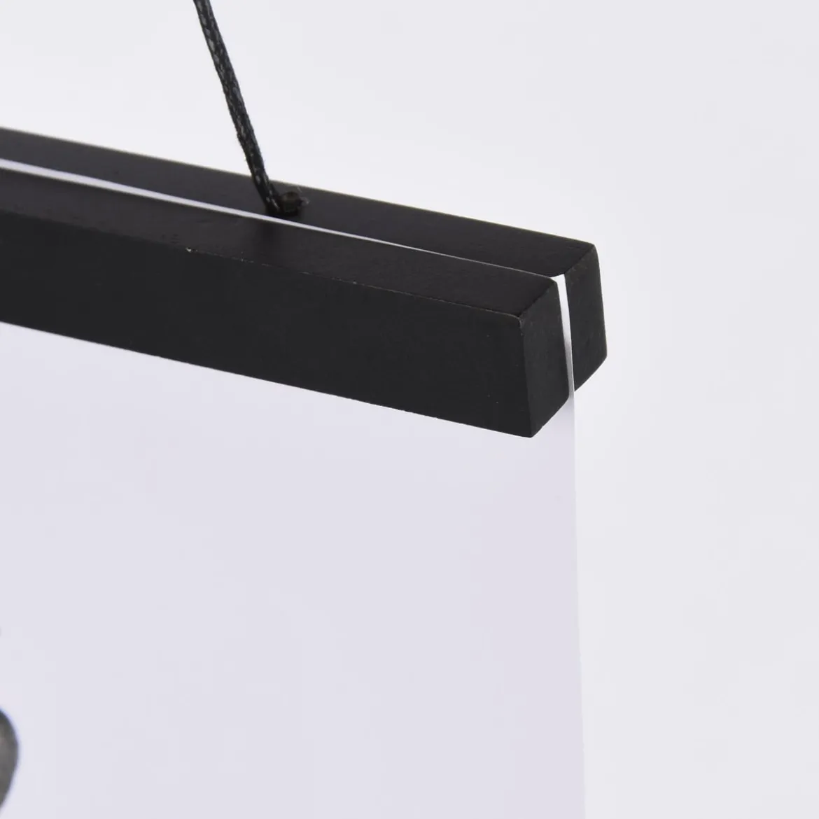 Rico Design Posterleiste magnetisch schwarz A3 30cm