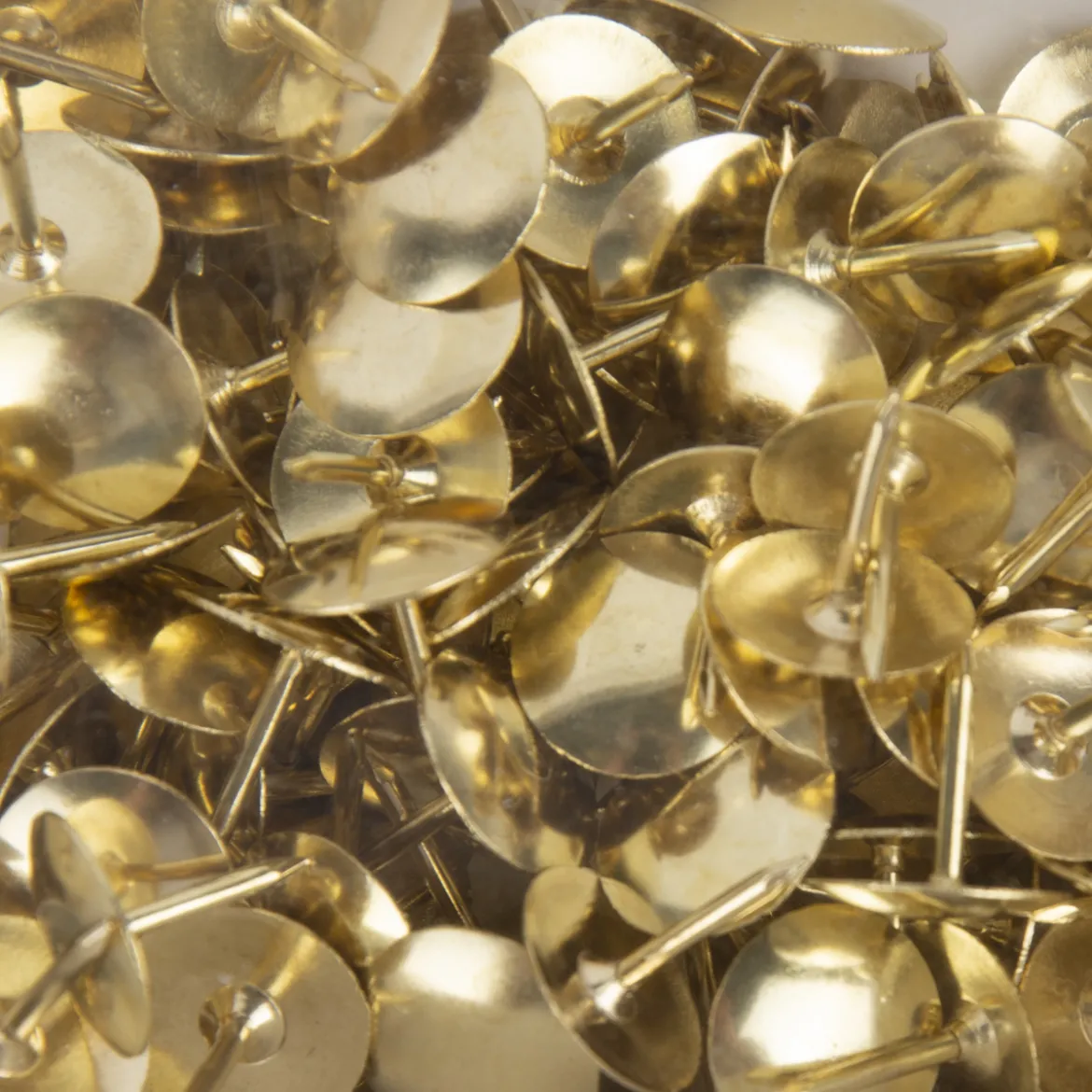 Rico Design Reißzwecken gold 150 Stück
