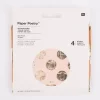 Rico Design Seidenpapier Punkte Hot Foil natur goldfarbig 50x70cm 4 Bogen