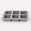 Rico Design Seifengießform rechteckig für 6 Stück 5,5x8x2,5cm