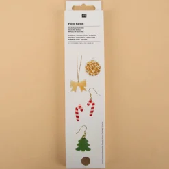 Rico Design Silikon Gießform Mini Anhänger Weihnachten