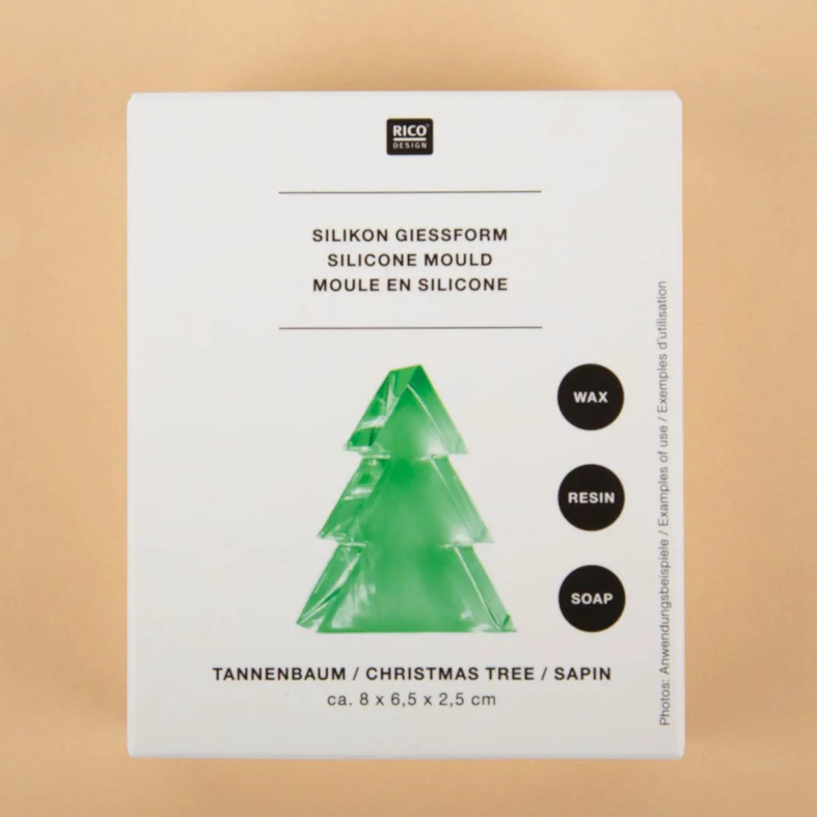 Rico Design Silikon Gießform Tannenbaum