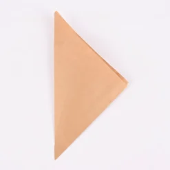 Rico Design Spitztüten Kraftpapier 12 Stück uni braun 17x17cm
