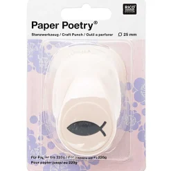 Rico Design Stanzer Fischsymbol 2,5cm
