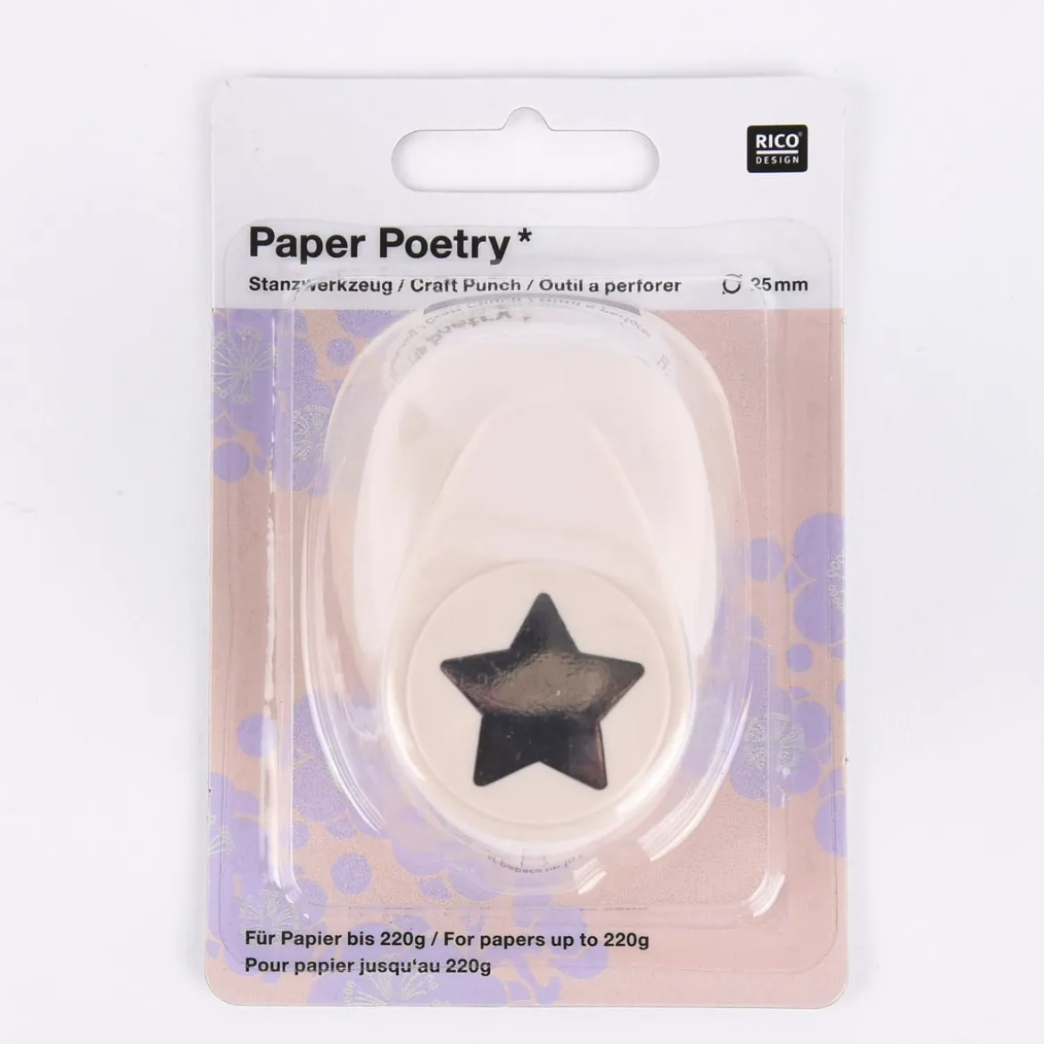 Rico Design Stanzer Stern 2,5cm