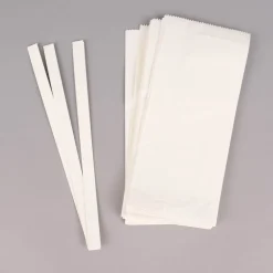 Rico Design Sterne Papiertüten Set einfarbig weiß 24 Tüten