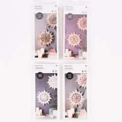 Rico Design Sterne Papiertüten Set einfarbig weiß 24 Tüten