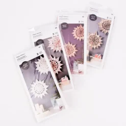 Rico Design Sterne Papiertüten Set einfarbig weiß 24 Tüten