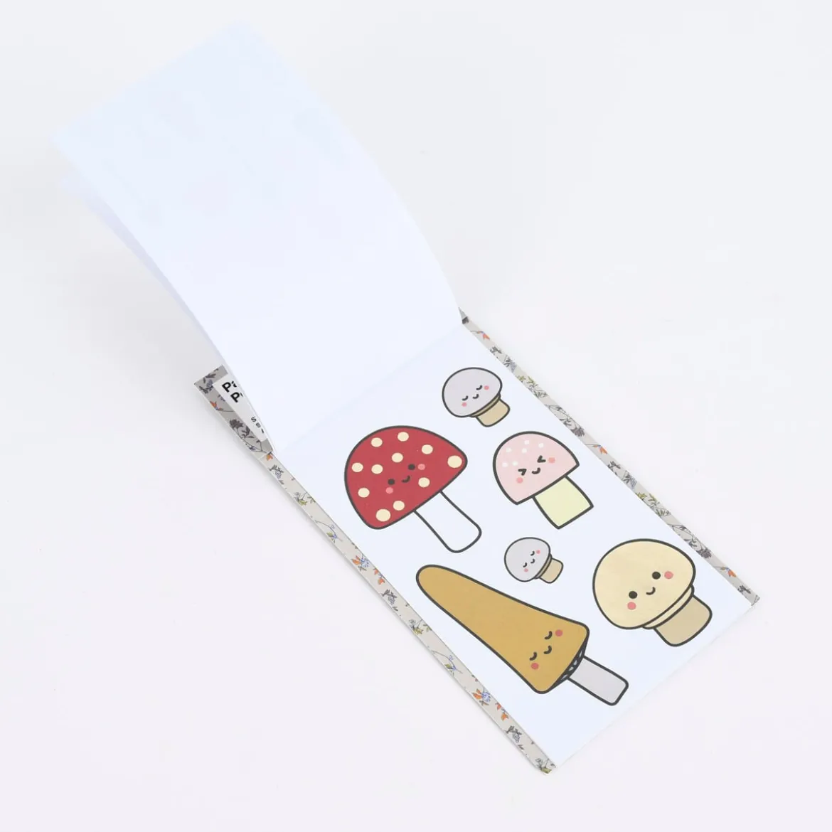 Rico Design Sticker Pilze mit Gesicht 4 Blatt mehrfarbig