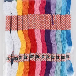 Rico Design Stickgarn Set Basic 24teilig