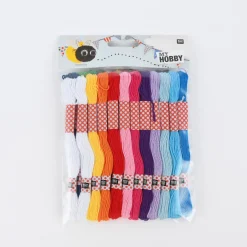 Rico Design Stickgarn Set Basic 24teilig