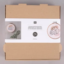Rico Design Stickpackung Monstera 15,5cm
