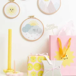 Rico Design Stickpackung Wolken Geburtsbild personalisierbar 15cm