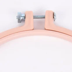 Rico Design Stickring aus Kunststoff puderrosa 17,8cm