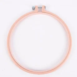 Rico Design Stickring aus Kunststoff puderrosa 17,8cm