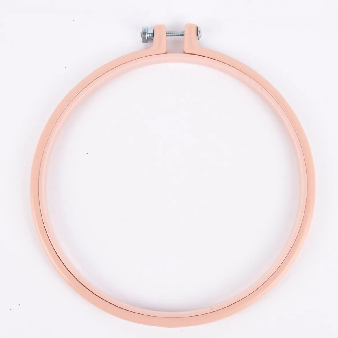 Rico Design Stickring aus Kunststoff puderrosa 17,8cm
