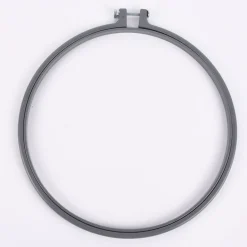 Rico Design Stickring aus Kunststoff grau 25,4cm