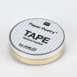 Rico Design Tapes 2er Set Metallic 5mmx10m