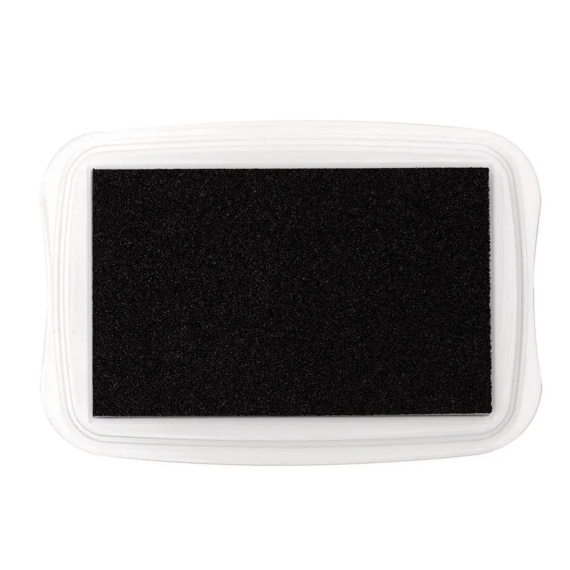 Rico Design Textilfarbe Textilstempelkissen schwarz 10x5cm