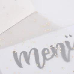 Rico Design Transparentpapierblock Punkte gold DIN A4 21x29,5cm