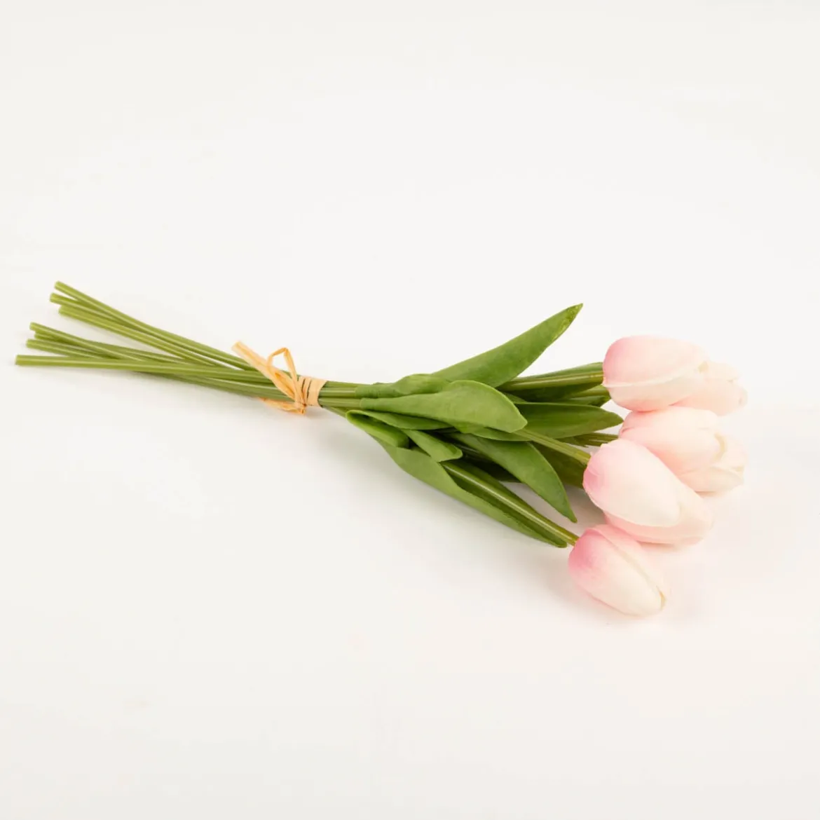 Rico Design Tulpenstrauss mit 7 Blüten Kunstblumen rosa 33,5cm