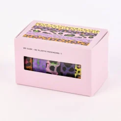 Rico Design Washi Tape 5er Set Leomuster bunt 5x10m