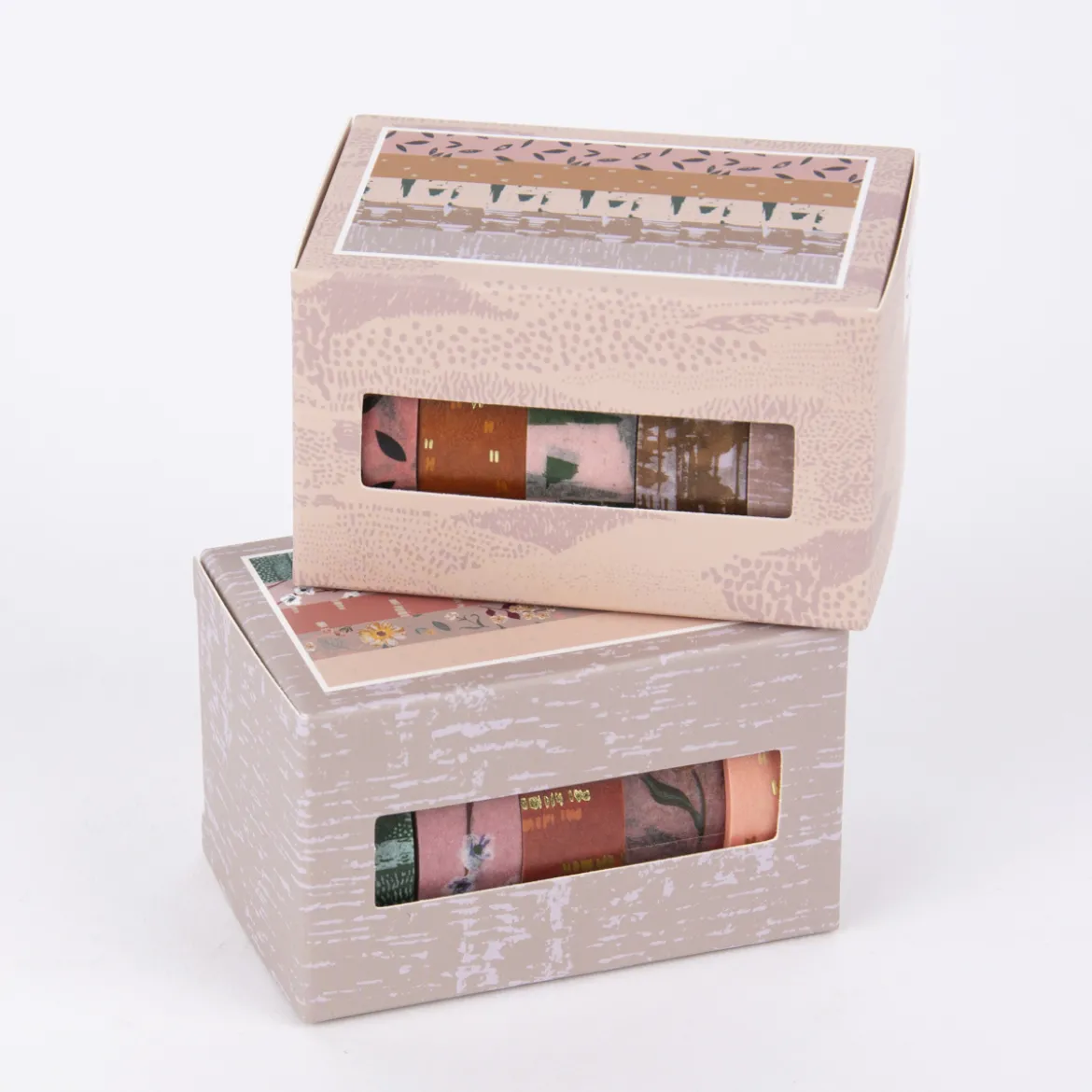 Rico Design Washi Tape 5er Set Struktur bunt 5x10m
