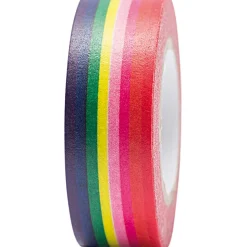 Rico Design Washi Tape Streifen Magical Summer bunt 1,5cmx10m