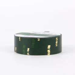 Rico Design Washi Tape Struktur Sprenkler grün-gold 1,5cmx10m
