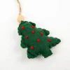 Rico Design Weihnachtshänger Filztannenbaum grün 8,x2,5x6cm