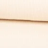 Rippjersey Rib Jersey Stoff Strickstoff Baumwolle uni natur 1,46m Breite