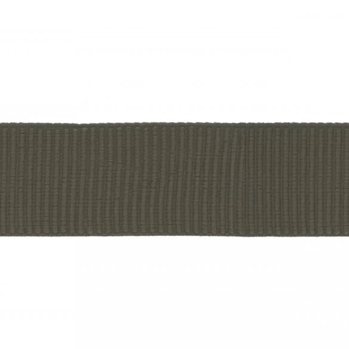 Ripsband elastisch army grün einfarbig Breite: 5cm