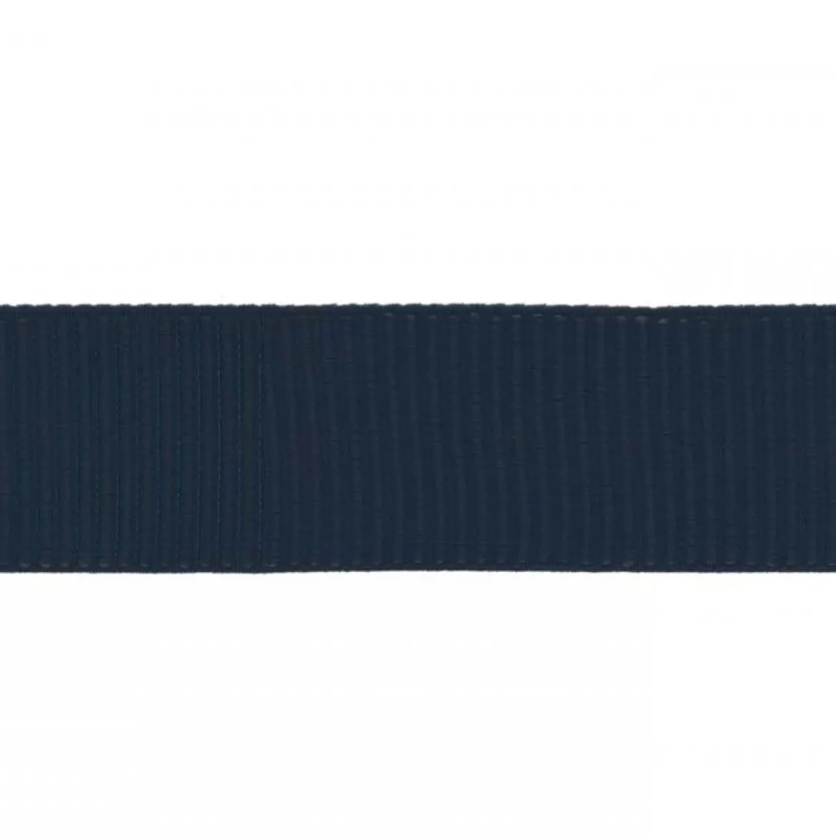 Ripsband elastisch dunkelblau einfarbig Breite: 5cm
