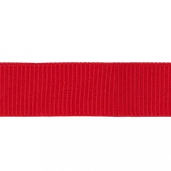 Ripsband elastisch rot einfarbig Breite: 5cm