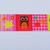 Ripsband Eule bunt Breite: 2,5cm