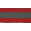 Ripsband reflektierend Reflektionsband rot silber Breite 5cm