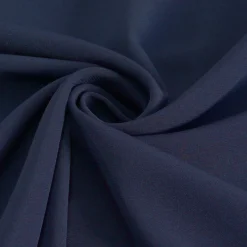 Royal Micro Satin Stoff Meterware marine blau 1,40m Breite