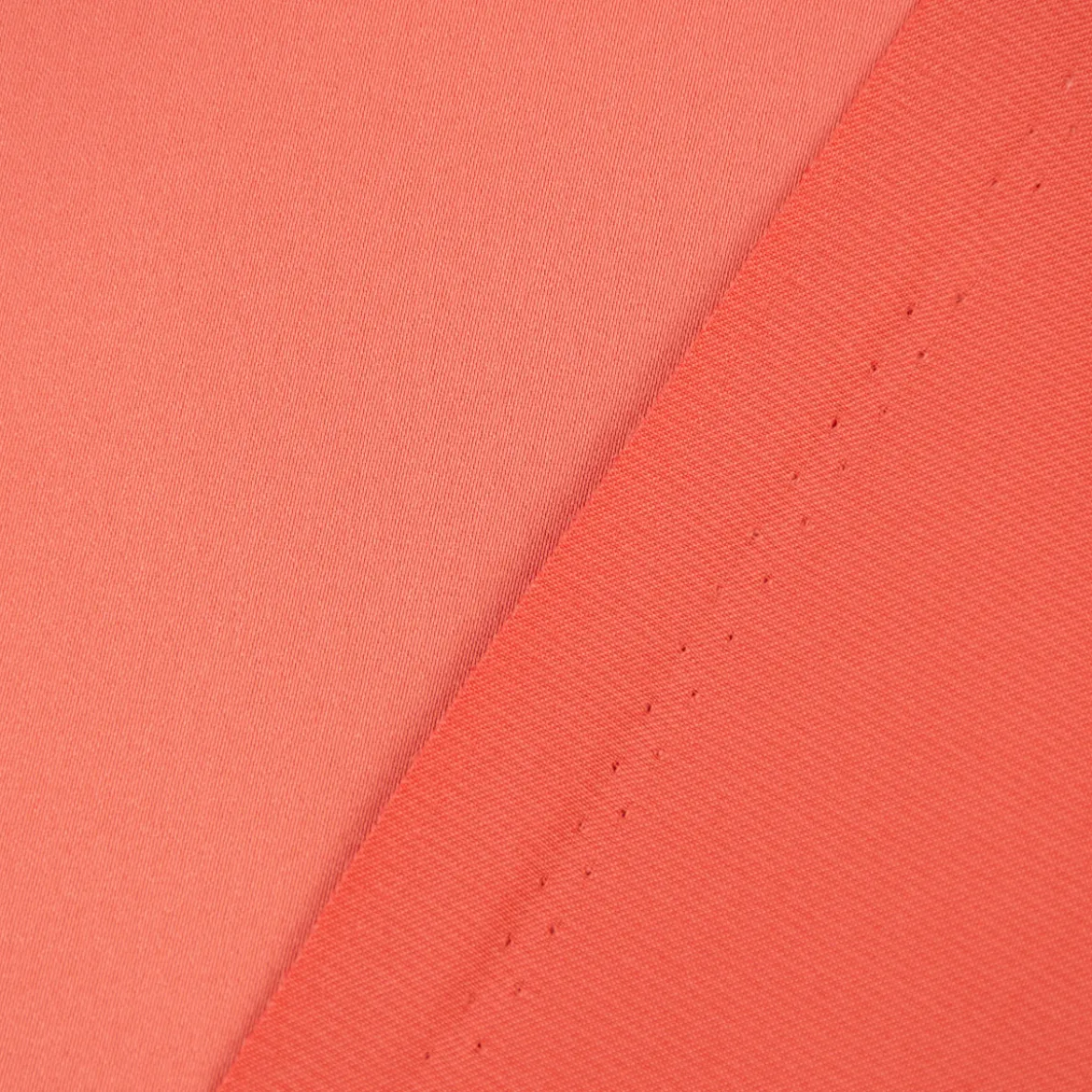 Royal Micro Satin Stoff Meterware coral koralle 1,40m Breite