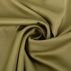 Royal Micro Satin Stoff Meterware olive 1,40m Breite