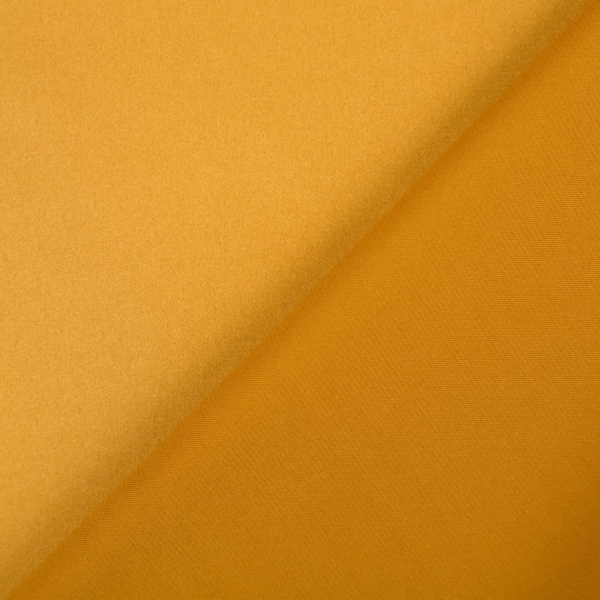 Royal Micro Satin Stoff Meterware senfgelb 1,40m Breite