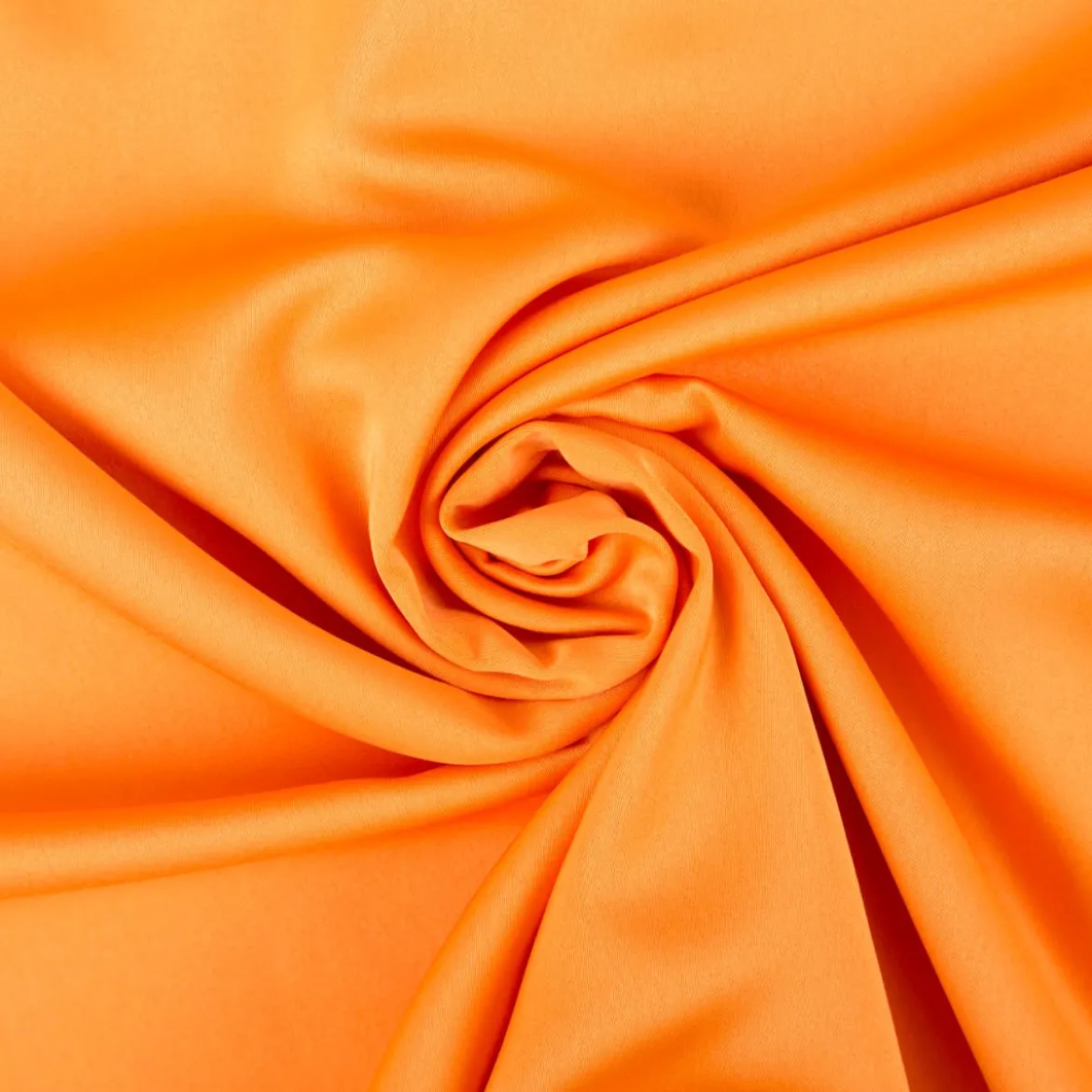 Royal Micro Satin Stoff Meterware aprikose 1,40m Breite