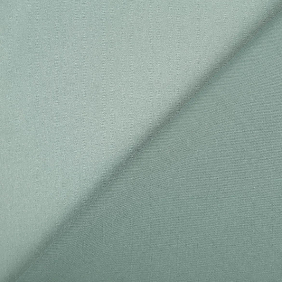 Royal Micro Satin Stoff Meterware dunkles Mintgrün 1,40m Breite