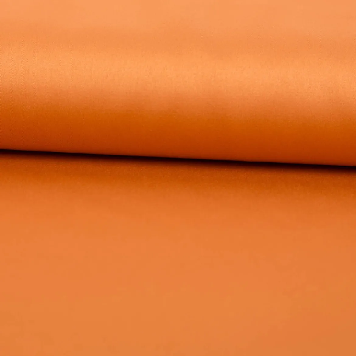 Royal Micro Satin Stoff Meterware rost 1,40m Breite