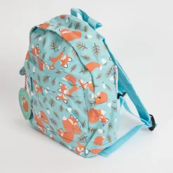 Rucksack Kinder Fuchs blau 24x24cm