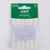 Rund-Elastikband Rund-Gummiband Schnurgummi 1mm weiß 5m