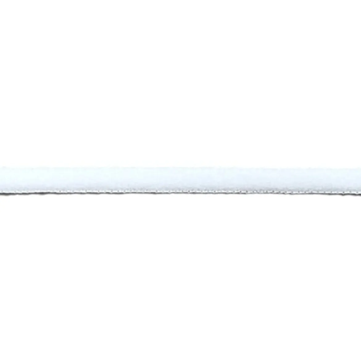 Rundgummi Gummikordel Extraweich Gummi Band rund weiß Breite: 5mm