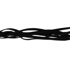 Rundgummi Gummikordel Extraweich Gummi Band rund schwarz Breite: 5mm