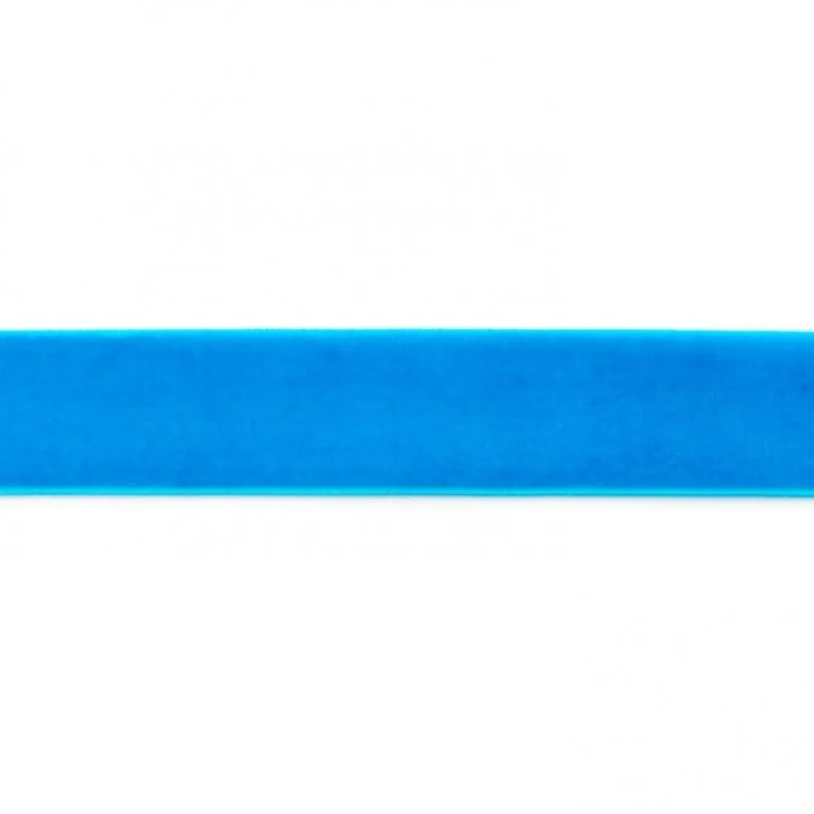 Samtband aqua blau Meterware Breite: 25mm 100% Polyester
